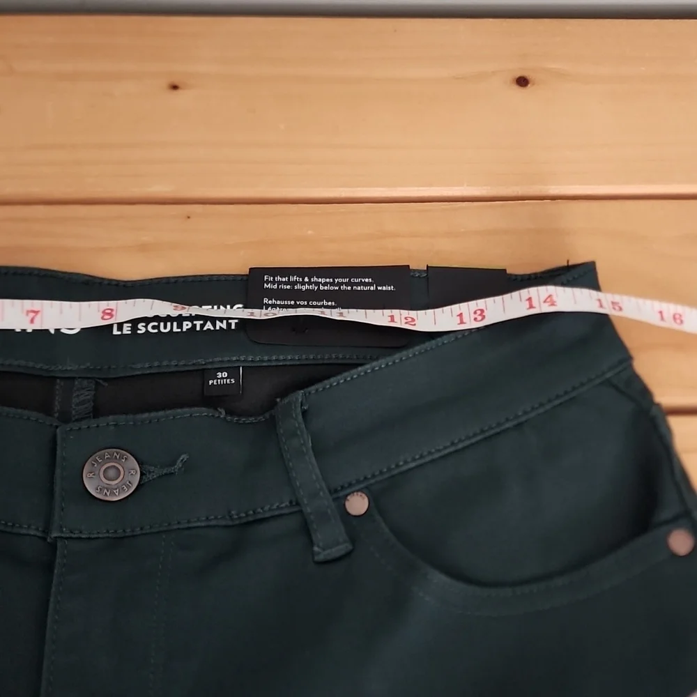 R Jeans Midrise Petite skinny pants size 30 - Picture 8 of 10